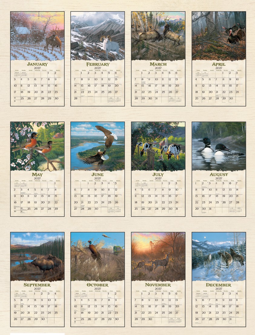 Beyond the Woods 2027 Lang Kalender 27991001894-02