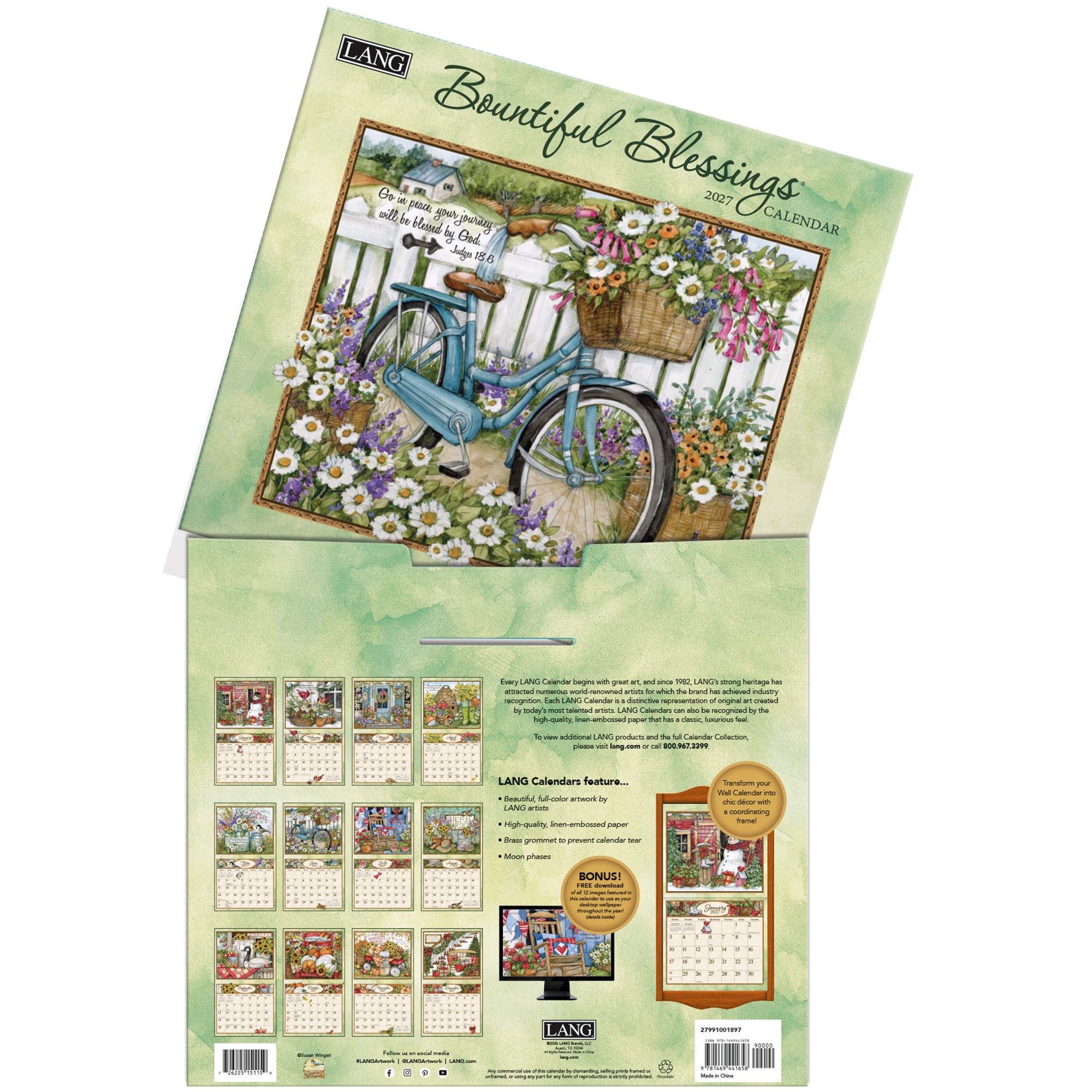 Bountiful Blessings 2027 Lang Kalender 27991001897-04