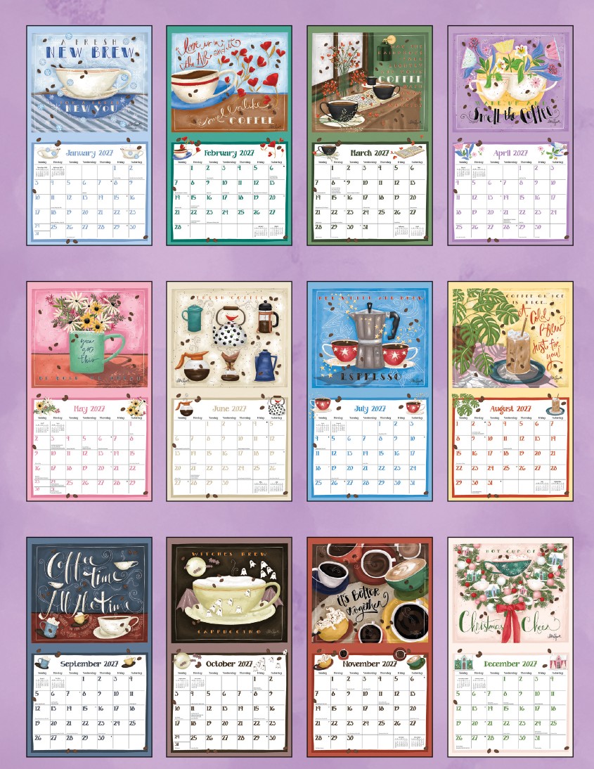 Coffee 2027 Lang Kalender 27991001853-02