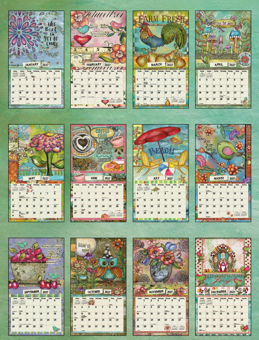 Color my World 2027 Lang Kalender 27991001854-02