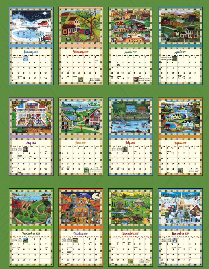 Country Sampler 2027 Lang Kalender 27991001906-02