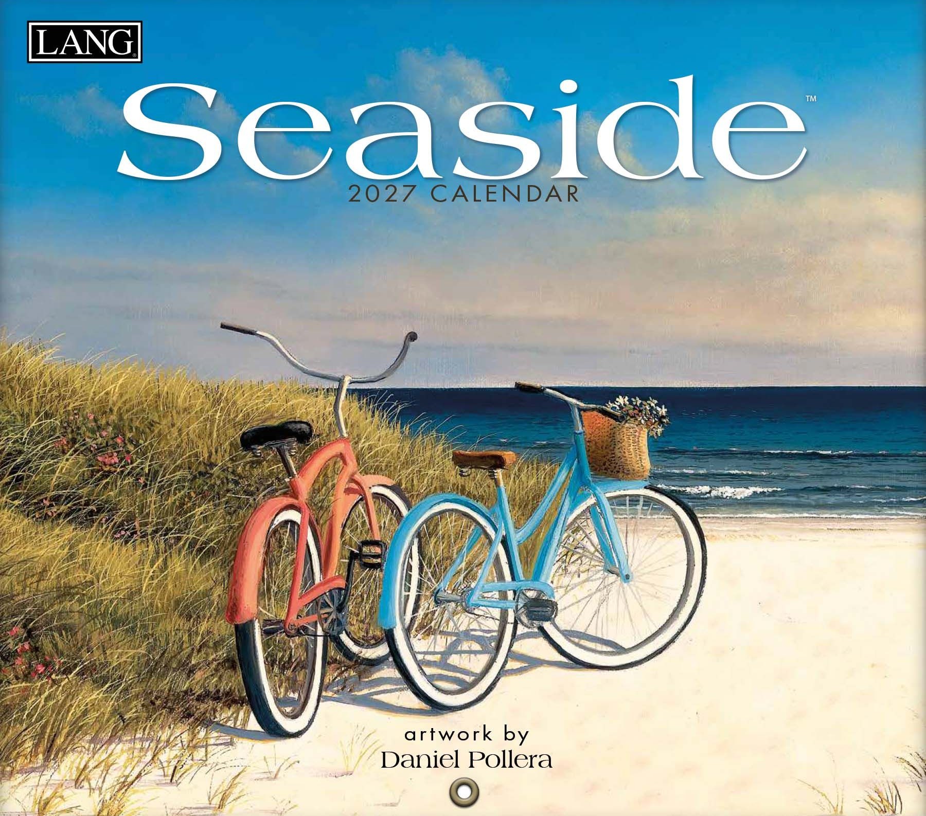 Wandkalender ‘Seaside 2027’ van Daniel Pollera met sfeervolle kust- en zeegezichten.