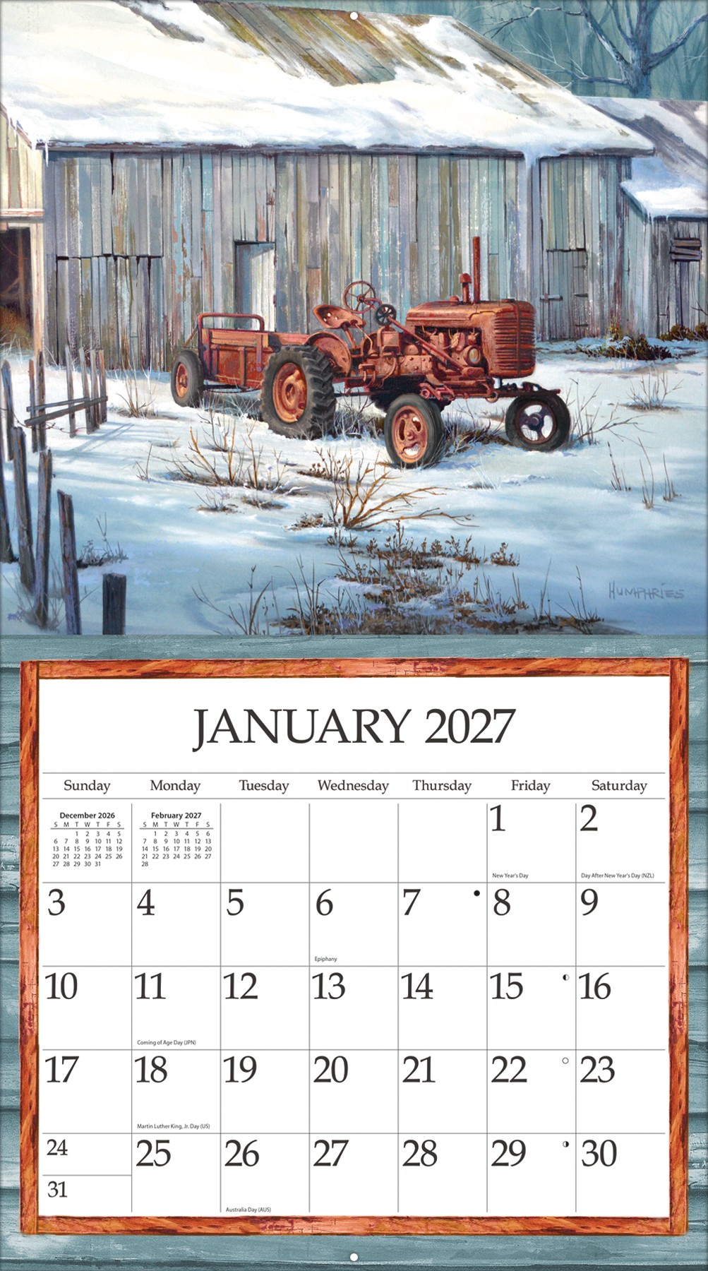 Simple Country 2027 Lang Kalender 27991002036-03