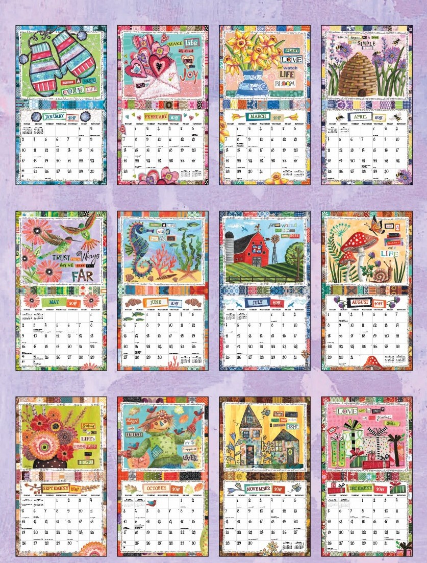 Happy Life 2027 Lang Kalender 27991001982-2 Happy Life 2027 wandkalender van Lori Siebert. Hier een overzicht van de 12 maanden van deze kalender.
