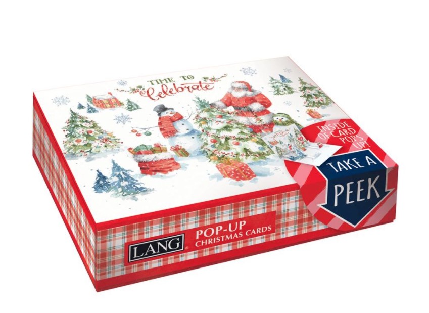 Santa Welcome Christmas Box Popup Cards Santa Welcome Christmas Box Popup Cards