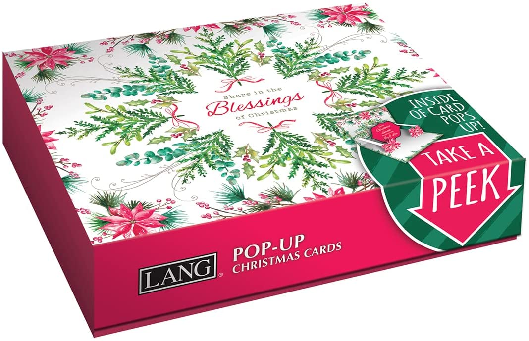 Lovely Christmas Lang Popupcards 2005109-3