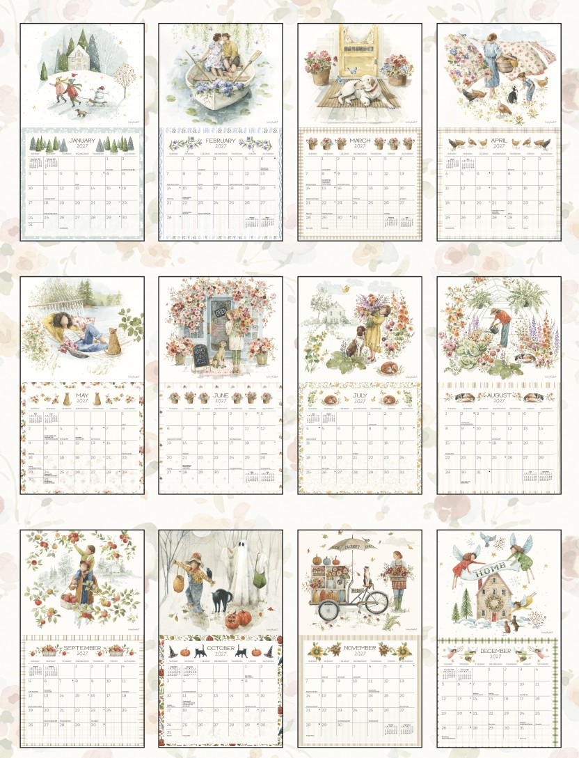 Blissful Moments 2027 Lang Kalender 27991002035-02