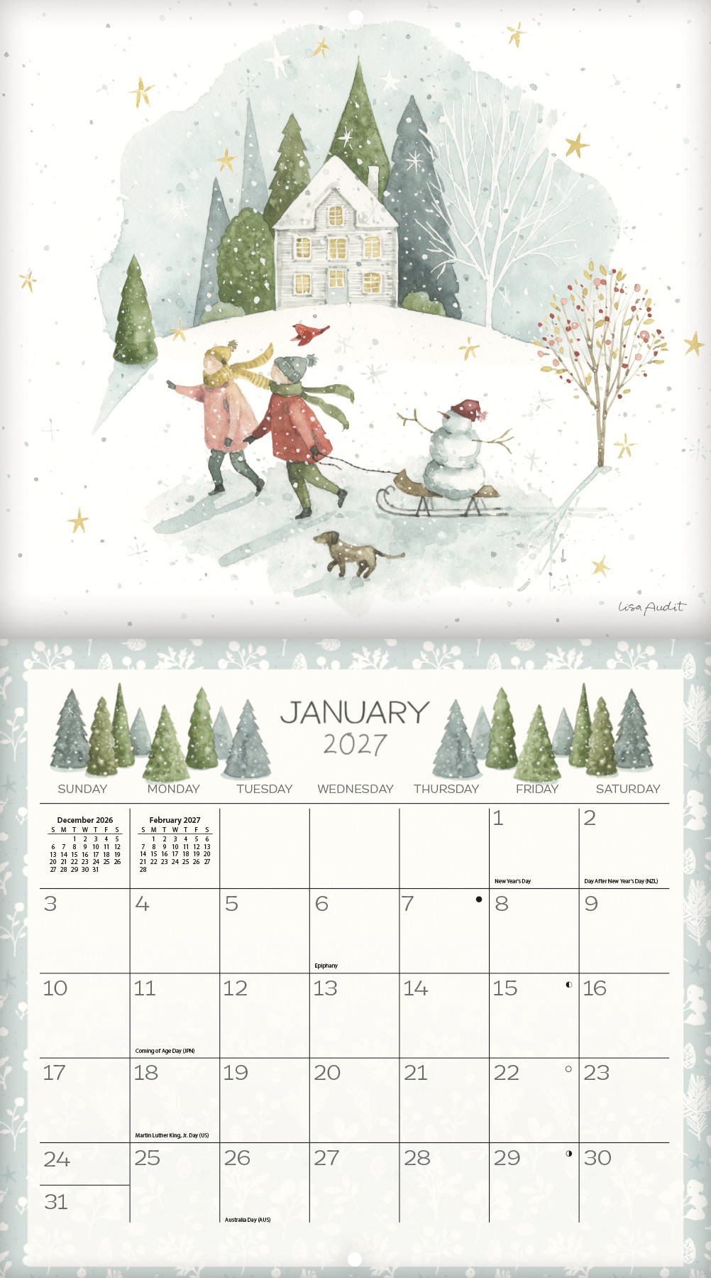 Blissful Moments 2027 Lang Kalender 27991002035-03